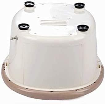 Foot Spa Foot Bath Massager with Heat Bubbles Vibration Red Infrared Light 4 Massage Rollers and Pedicure Stone for Tired Feet Shiatsu Massage to Relieve Stress Muscle Pain