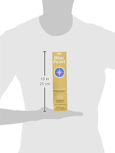Blue Pearl Classic Fragrance Incense, Prem Golden Champa, 10 Gram