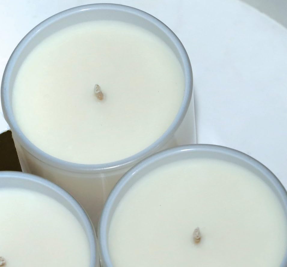 Ergo Soy Candle Pearl Collection, Artisan Hand-Poured Scented Candle Natural Vegan Soy Wax - Luxuriously Scented Kiwi 12 Ounce Candle