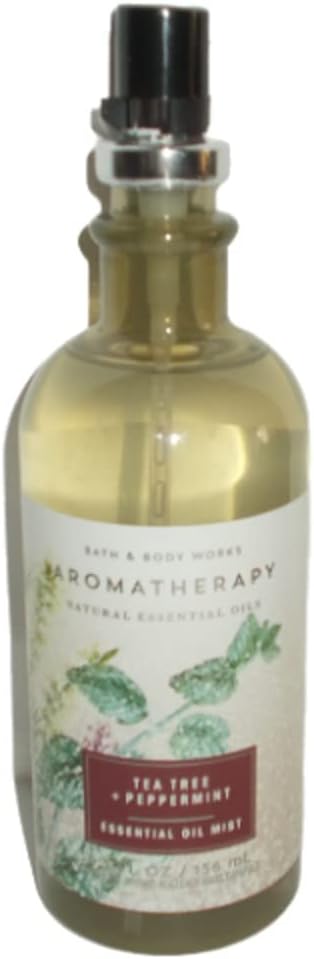 Bath and Body Works Aromatherapy Tea Tree + Peppermint Pillow Mist 5.3 Fl Oz (Tea Tree + Peppermint)