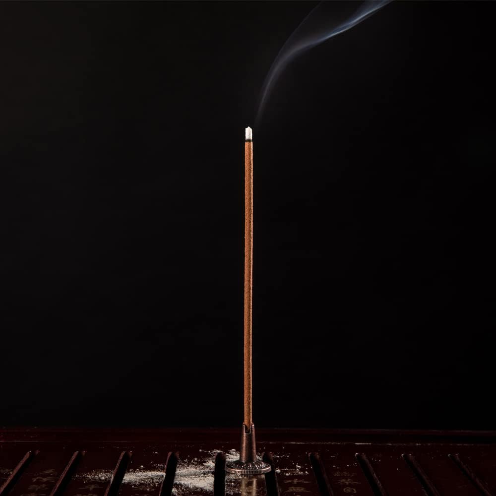 Incense Burner, 3Pcs Red Copper Cone Holder Bowl-Shape Incense Burner for Joss Stick, Tower Incense, Incense Coil (3 Styles)