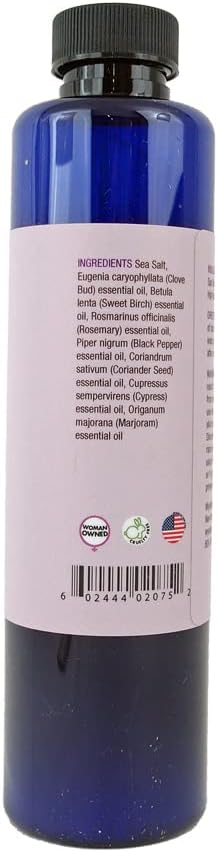 Wyndmere Aches & Pains Bath Salts - Warming Aromatherapy Soak with 100% Pure Essential Oils and European Sea Salt - 24oz