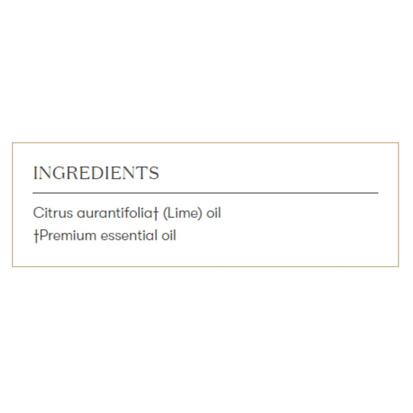 Young Living Lime Essential Oil 15 ml | Bright Citrus Aroma for Diffusers, Massage & Aromatherapy | Cold Pressed Lime Peel Botanical Oil | Fresh Zesty Fragrance | Seed to Seal Quality