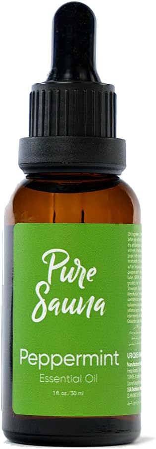 Peppermint Essential Oil - 100% Pure Mentha Piperita for Diffuser & Home Scent - Energizing & Cool Mint Aroma (1 fl oz / 30 ml)
