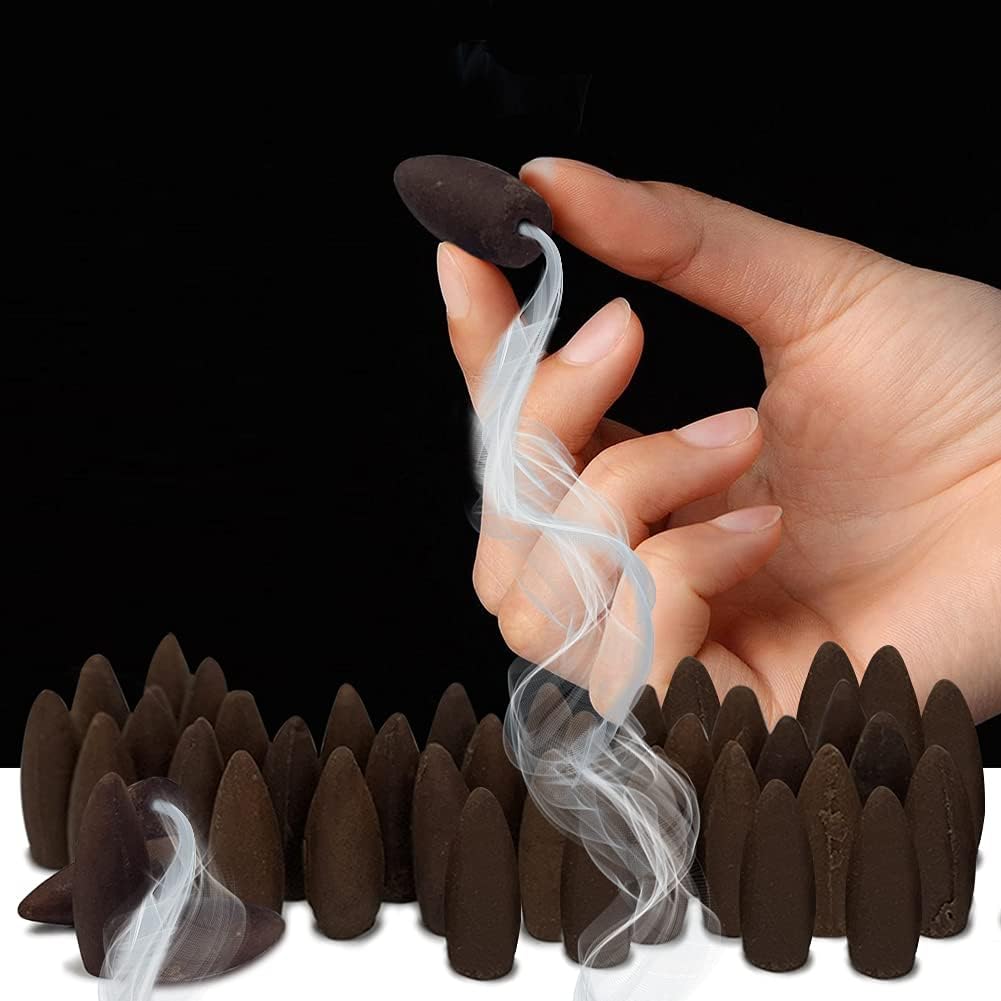 Variety Backflow Incense Cones for Waterfall and Mat Bundle Inciensos Aromaticos|Incienso|Inciense|Insienso