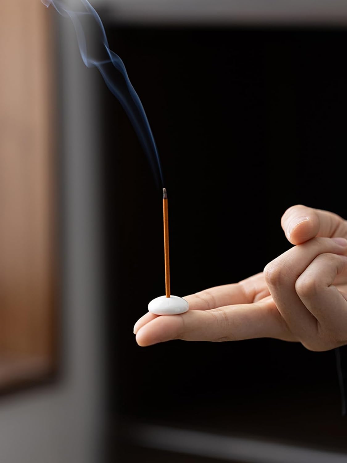 Four Season Winter Harmony Natural Sandalwood Incense – 17g, 100 Sticks – Handmade Japanese-Style Aroma for Home, Office, Spa