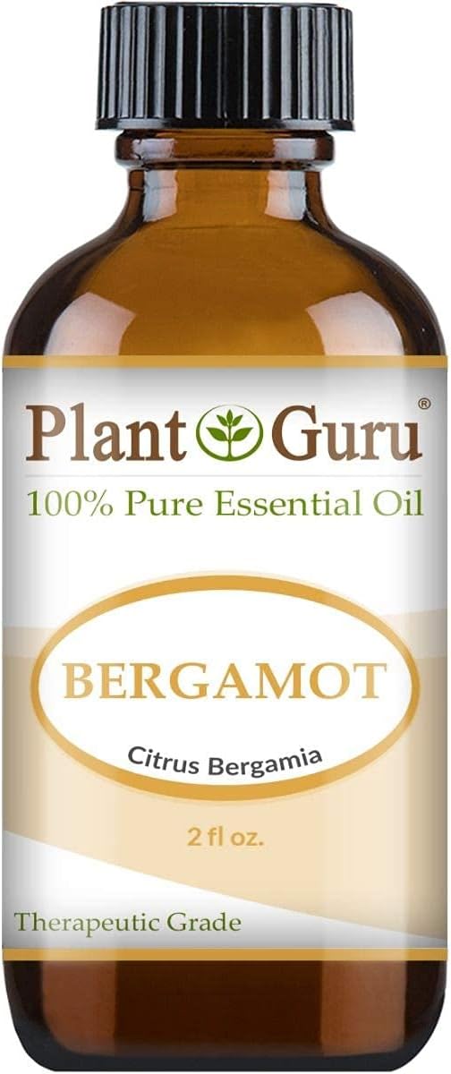 Bergamot Essential Oil 2 oz 100% Pure Undiluted Therapeutic Grade.