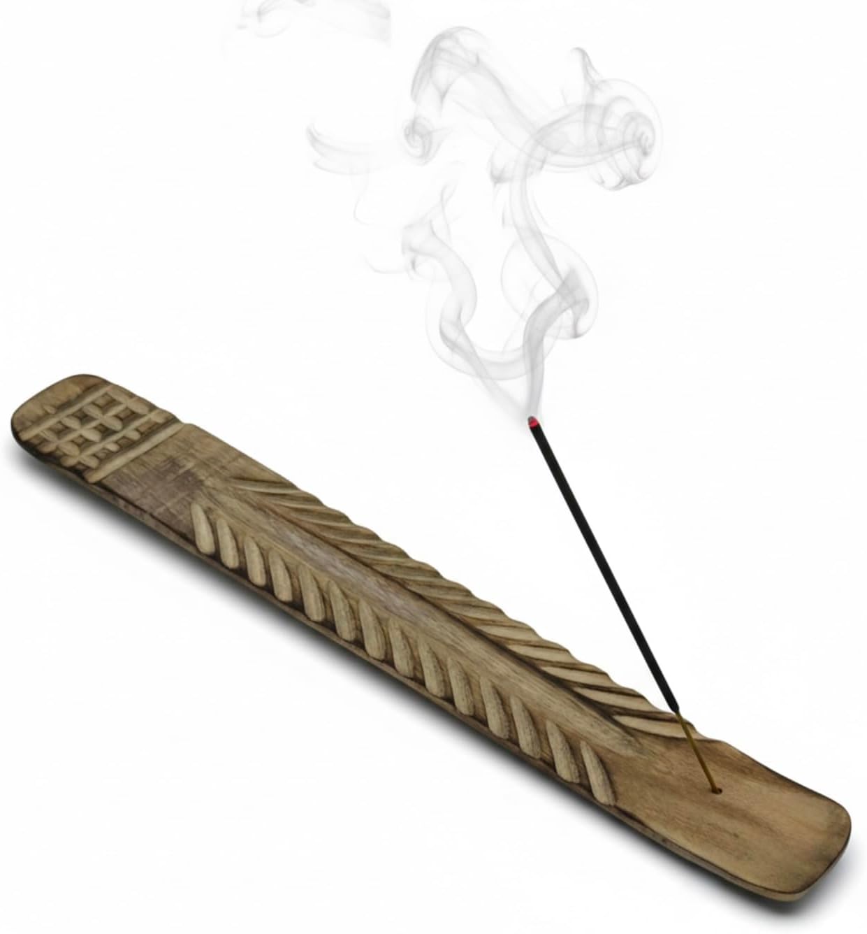 Tribal Soul Premium Incense Smudge Sticks - Assorted Gift Set Includes 8 Fragrances (15g. Each) Wooden Incense Burner Included