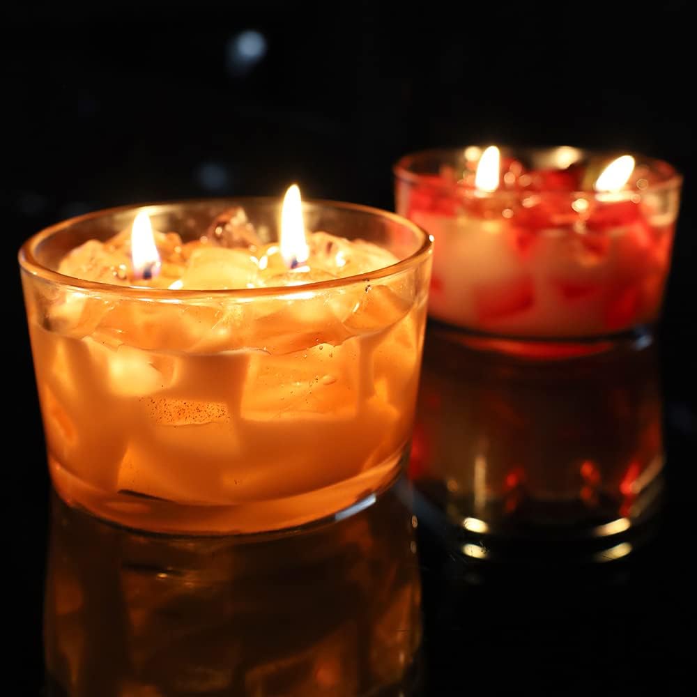 Primal Elements Color Bowl Candle, 2-Wick, Hand Poured, Soy Blend, Flowershop, 9.5oz