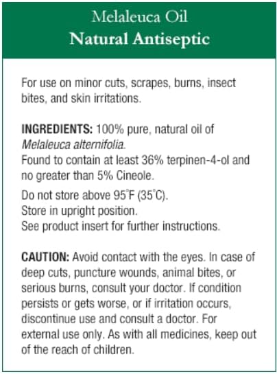 Melaleuca Oil - T36-C5-0.5 fl.oz.