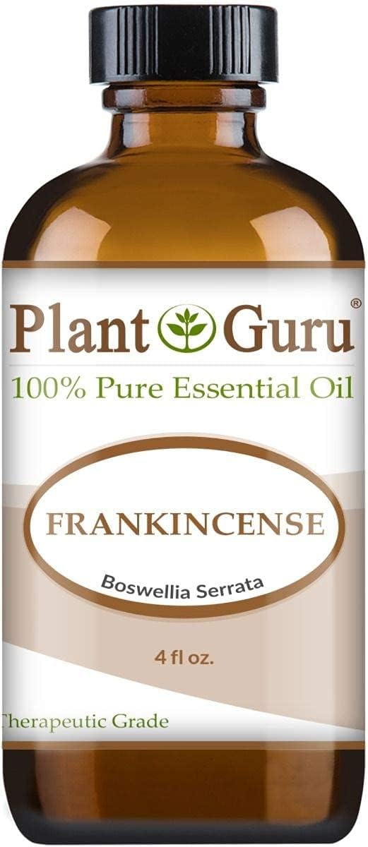 Plant Guru Frankincense 4 oz Undiluted Pure Therapeutic Grade Essential Oil