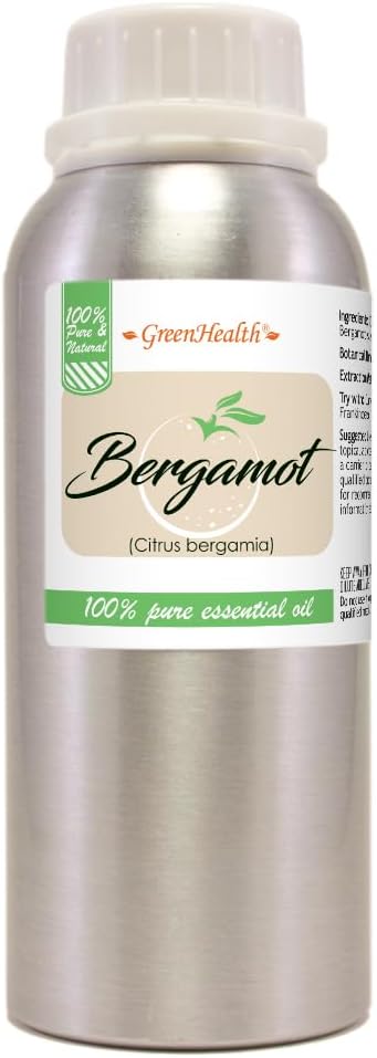 Bergamot essential oil 8 fl oz aluminum bottle — MERA home fragrance