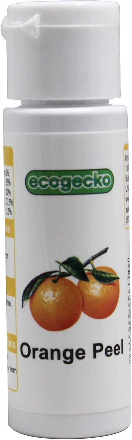 Ecogecko Fragrant Aroma Oil for Water Based Air Revitalizer Air Freshener, 4 Scent Pack (Cinnamon, Eucalyptus, Lavender and Orange Peel) 4x30ML