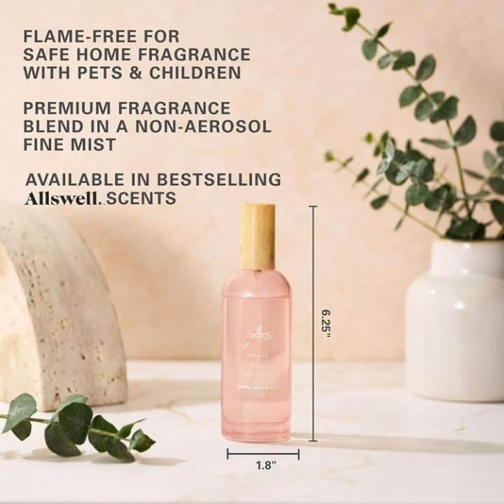 NEW Scented Room and Linen Spray 3.4 Fl oz (100mL) (Glow (Vanilla + Pear + Coconut))