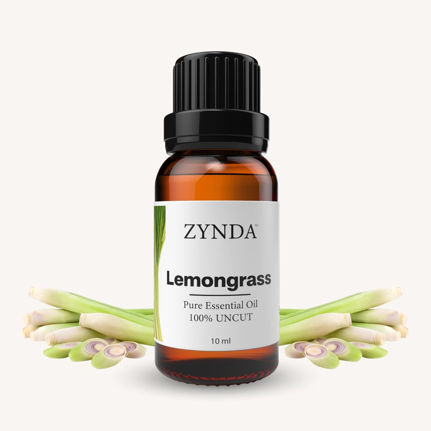 Lemongrass Essential Oil 10ml – 100% Pure and Natural Lemongrass Oil for Aromatherapy and Diffuser – Premium Grade Essential Oils for Skin, Massage, Hair Care