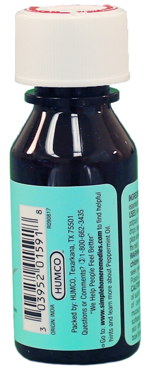 Peppermint Oil, Pure & Natural Essential Oil, 1 oz.