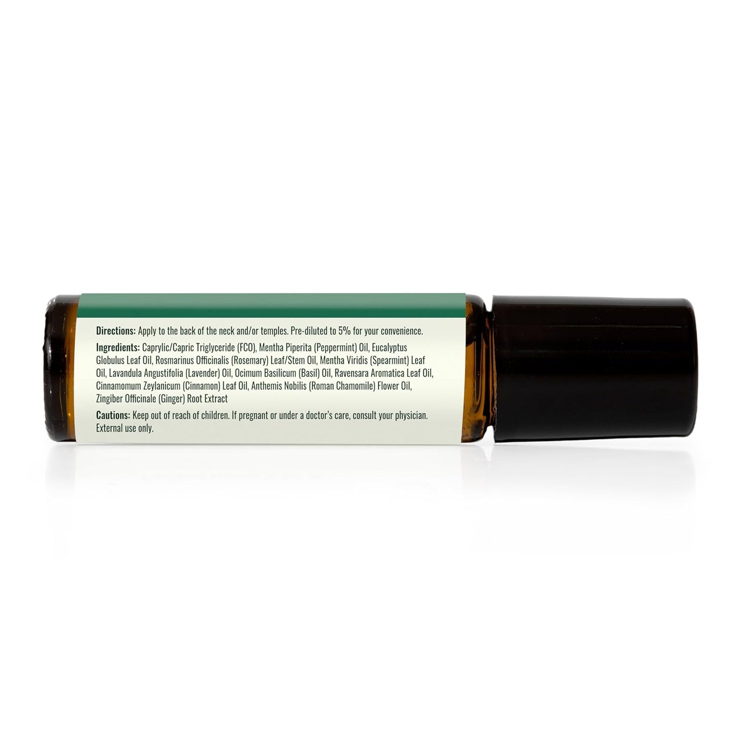Plant Therapy Tension Relief Essential Oil Blend Pre-Diluted Roll-On, 10 mL (1/3 oz), Pure Essential Oils Diluted in Fractionated Coconut Oil for Ready-to-Use Application