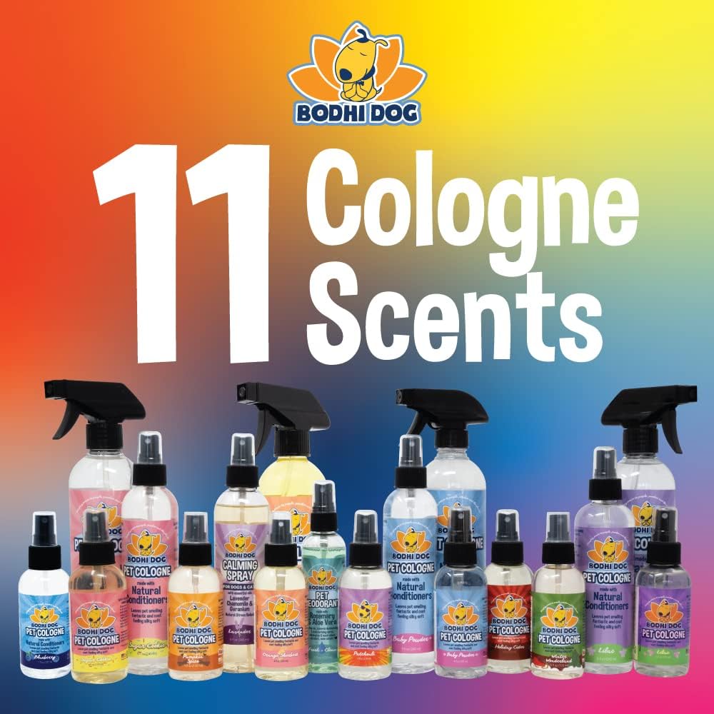Bodhi Dog Calming Spray for Dogs & Cats - Natural Dog Anxiety Relief for Travel, Fireworks & Vet - Cat Calming Spray & Detangler with Lavender - Made in USA (8 oz)