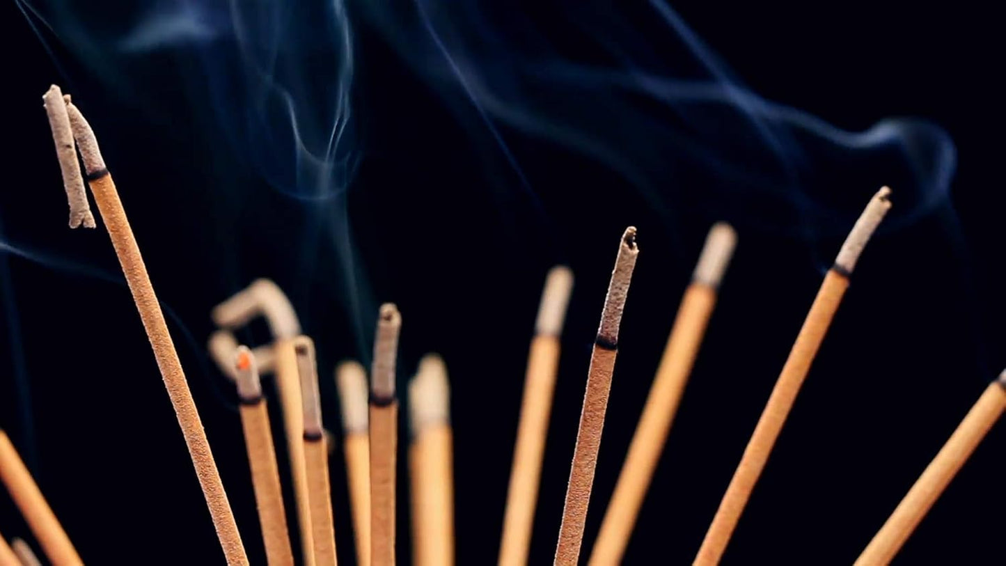 Premium Agarwood Incense Sticks, 6 inches, Long-Lasting Light Scented Incense Perfect for Worshipping, Aromatherapy, Meditation, Aesthetic Remediation 天然6吋臥沉香