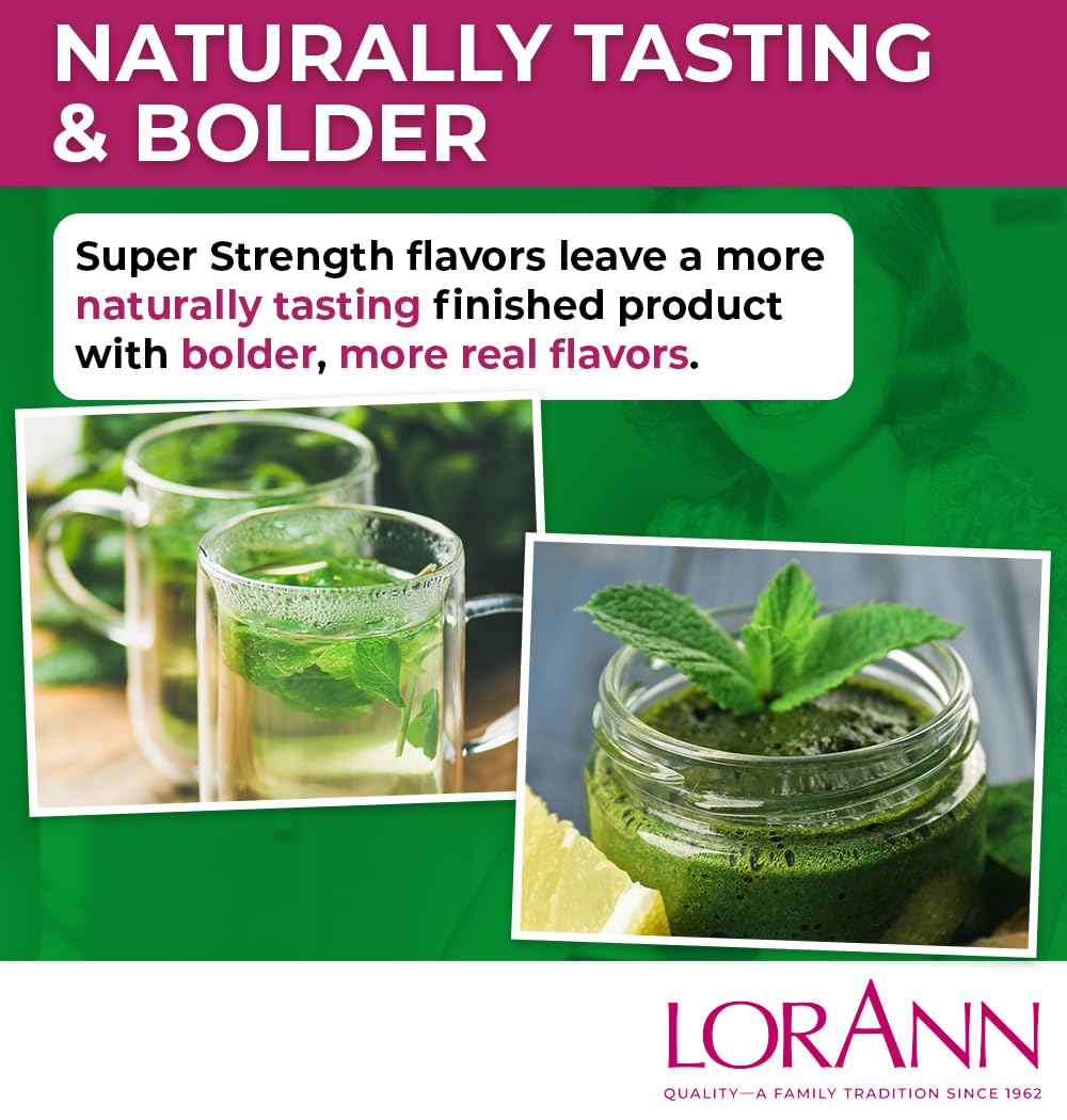 LorAnn Spearmint Oil SS Natural, 4 ounce bottle