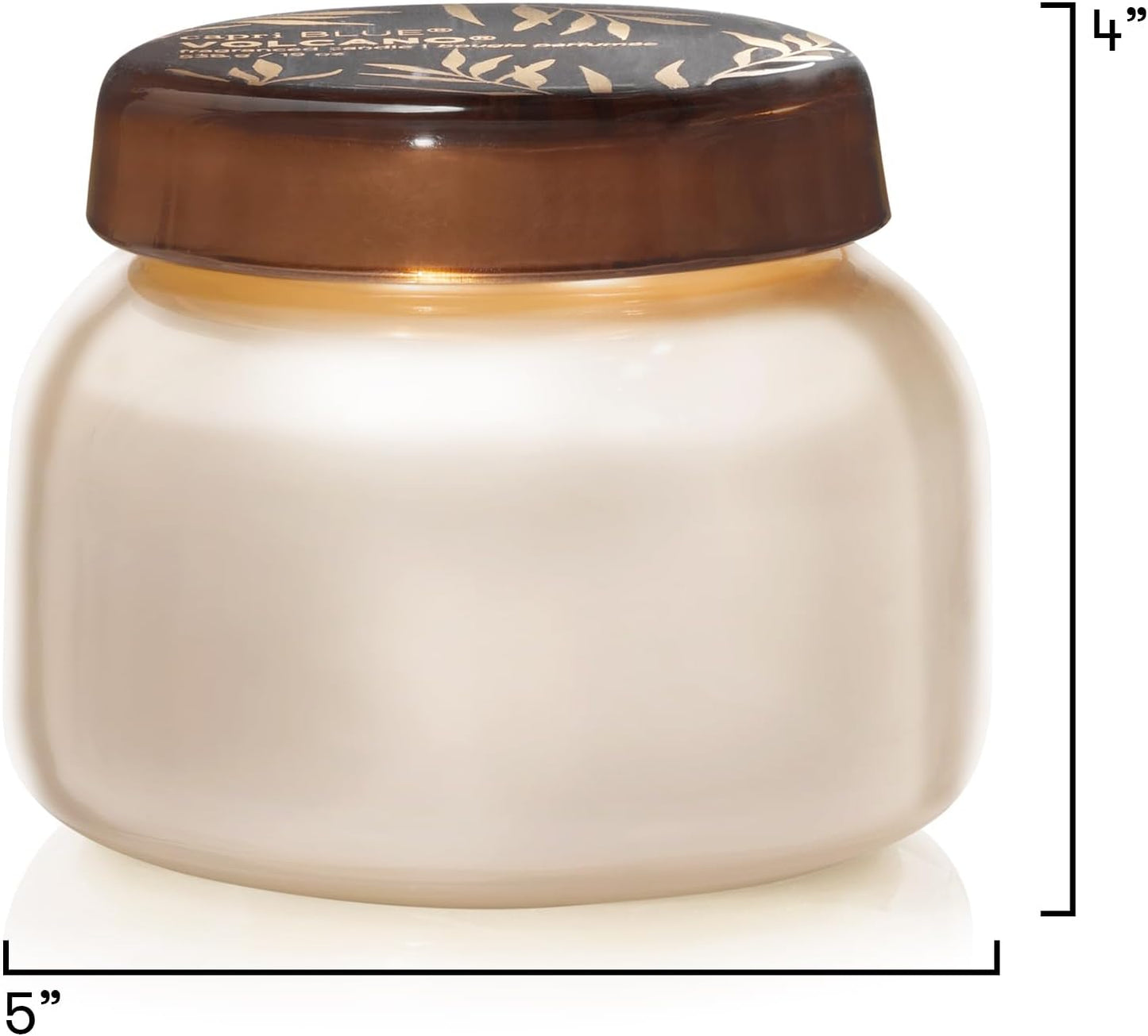 Capri Blue Autumn Glow Fall, Soy Wax Blend Luxury Candles,- Home Decor Gifts for Women & Men,Notes of Tropical Fruits & Sugared Citrus (Volcano, 19 Oz)