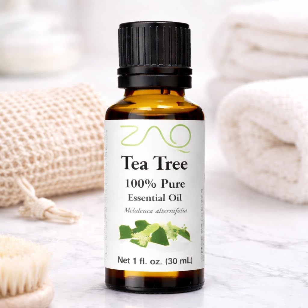ZAQ 100 Percent Pure Aromatherapy Essential Oil, Tea Tree