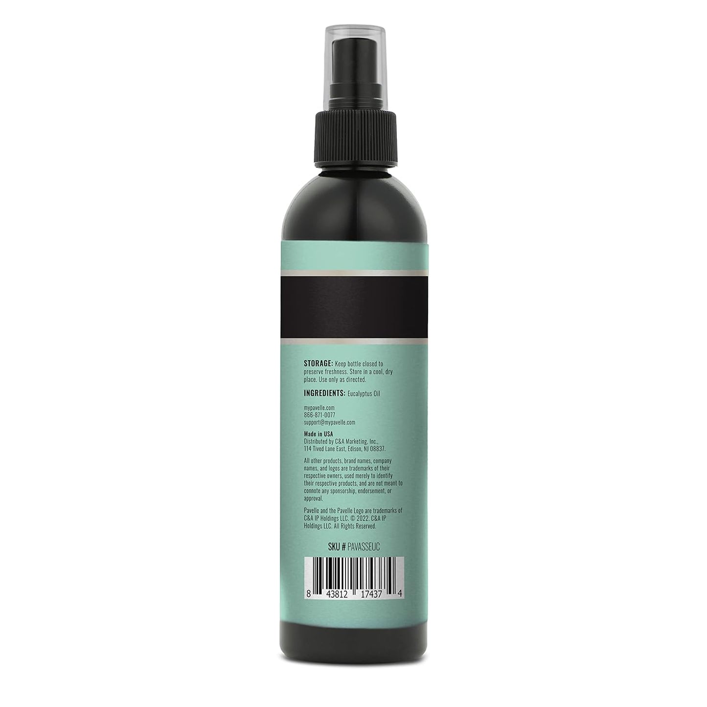 Pavelle Aromatherapy Shower Steamer, 100% Natural Relaxing Essential Oil Spray Mist for Sinus & Congestion Relief, Spa, Sauna & Bath Gift Set for Women & Men, Made in the USA, Garden Mist, 8 Fl.Oz.