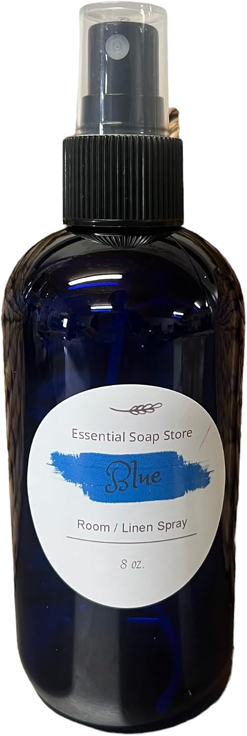 Essential Soap Store Blue Men's Type Linen/Room Spray 8 oz.