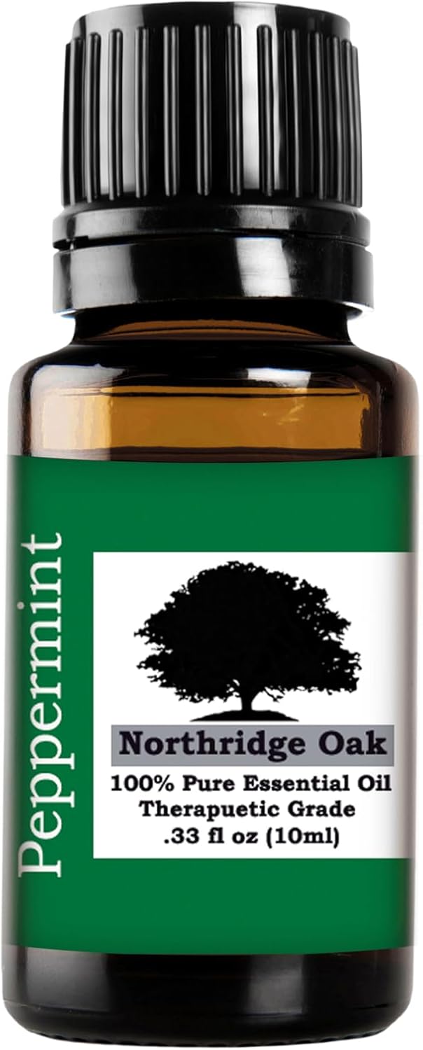 3 Pack Peppermint - 100% Pure Peppermint Essential Oil - Mentha piperita - Non Diluted Therapeutic Grade for Diffuser, Aromatherapy, Skin Care, DIY