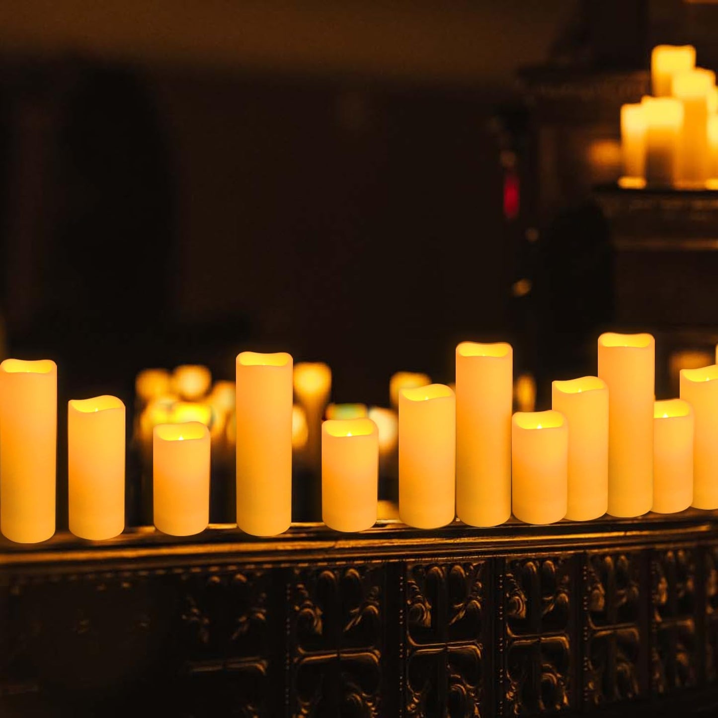 36Pack Flameless LED Candles, Waterproof for Indoor & Outdoor Use, Equipped with 10-Key Remotes & Timer, Ideal for Weddings, Table Decor, Festivals & Home Accents…