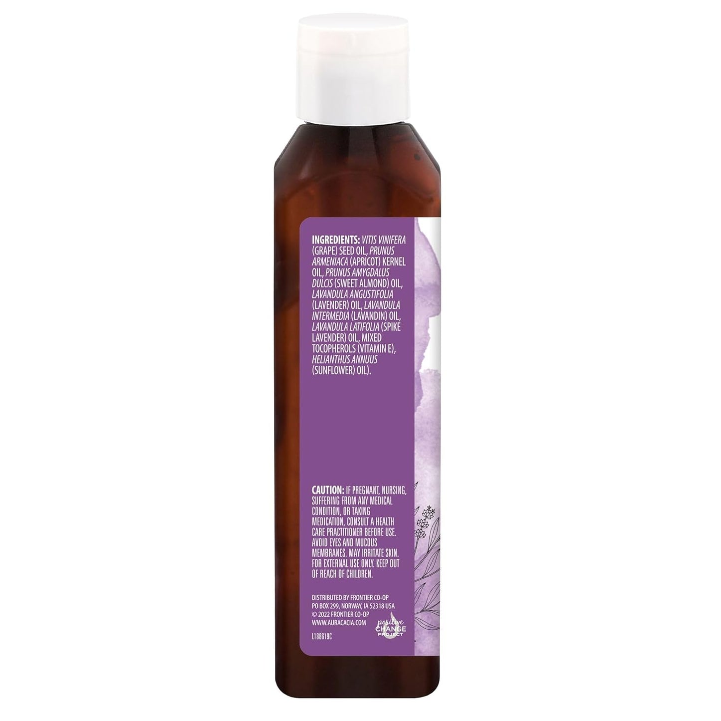 Aura Cacia Lavender Body Oil, 8 FZ