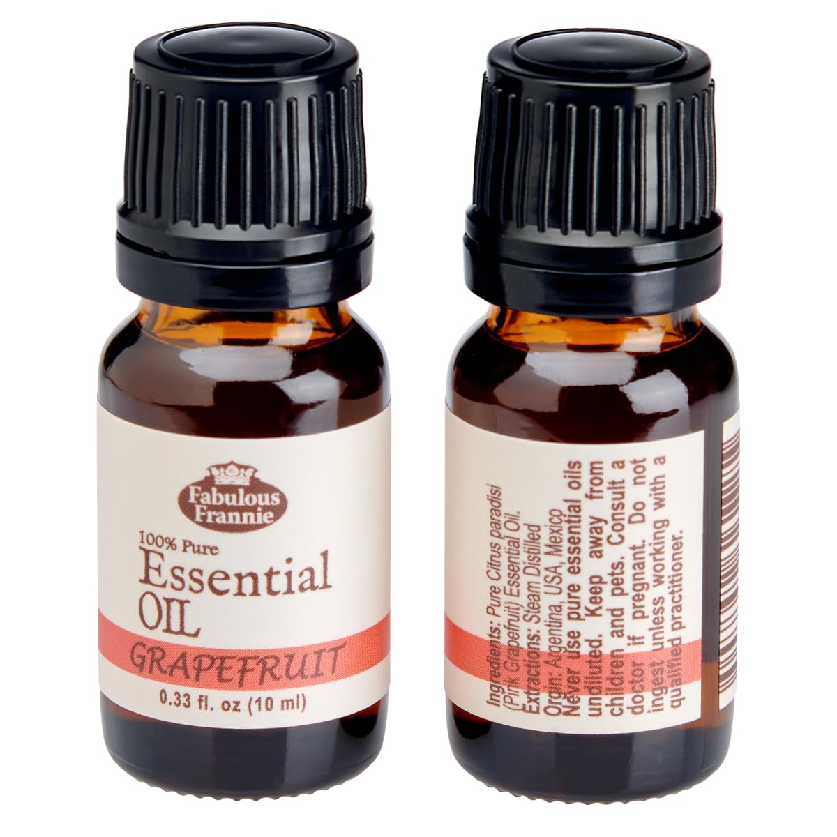 Fabulous Frannie Grapefruit Citrus paradisi - 100% Pure, Undiluted Essential Oil 10ml (.33oz)