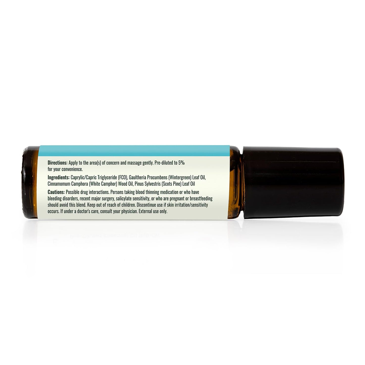 Plant Therapy Muscle Aid Essential Oil Blend Roll-On 10 mL (⅓ oz) Pre-Diluted, Cooling Muscle Relief