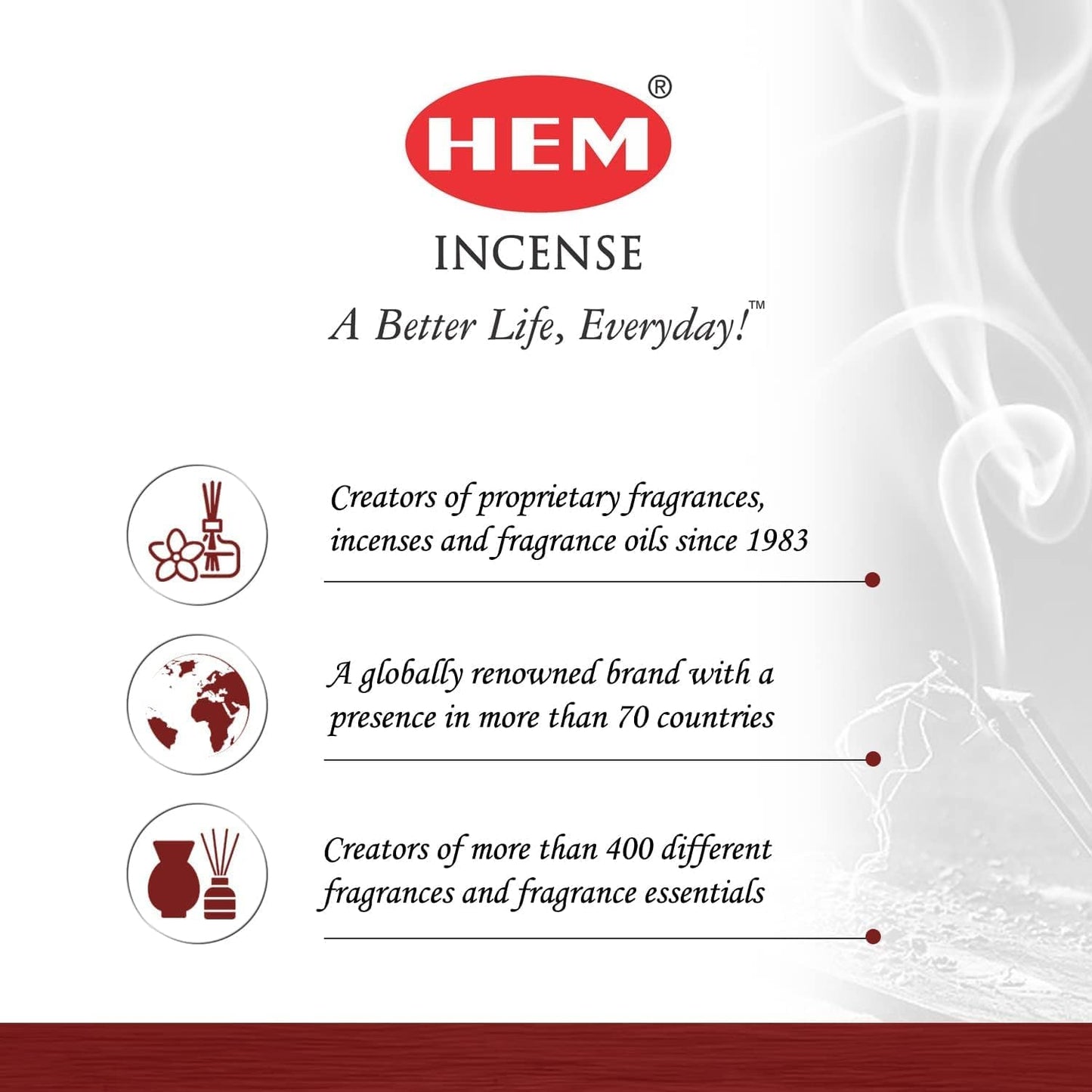 HEM Champa Masala Incense Sticks Pack Of 120 Count | 100% Natural Resin, Pure House & Flower Powder | Aromatherapy Incense For Air Purifier, Meditation & Spiritual Environment | Gift Set - (301 gm each)