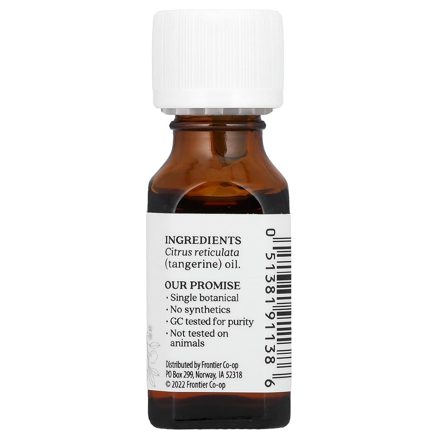 Aura Cacia Aromatherapy Tangerine Essential Oil 0.5 Oz. Bottle