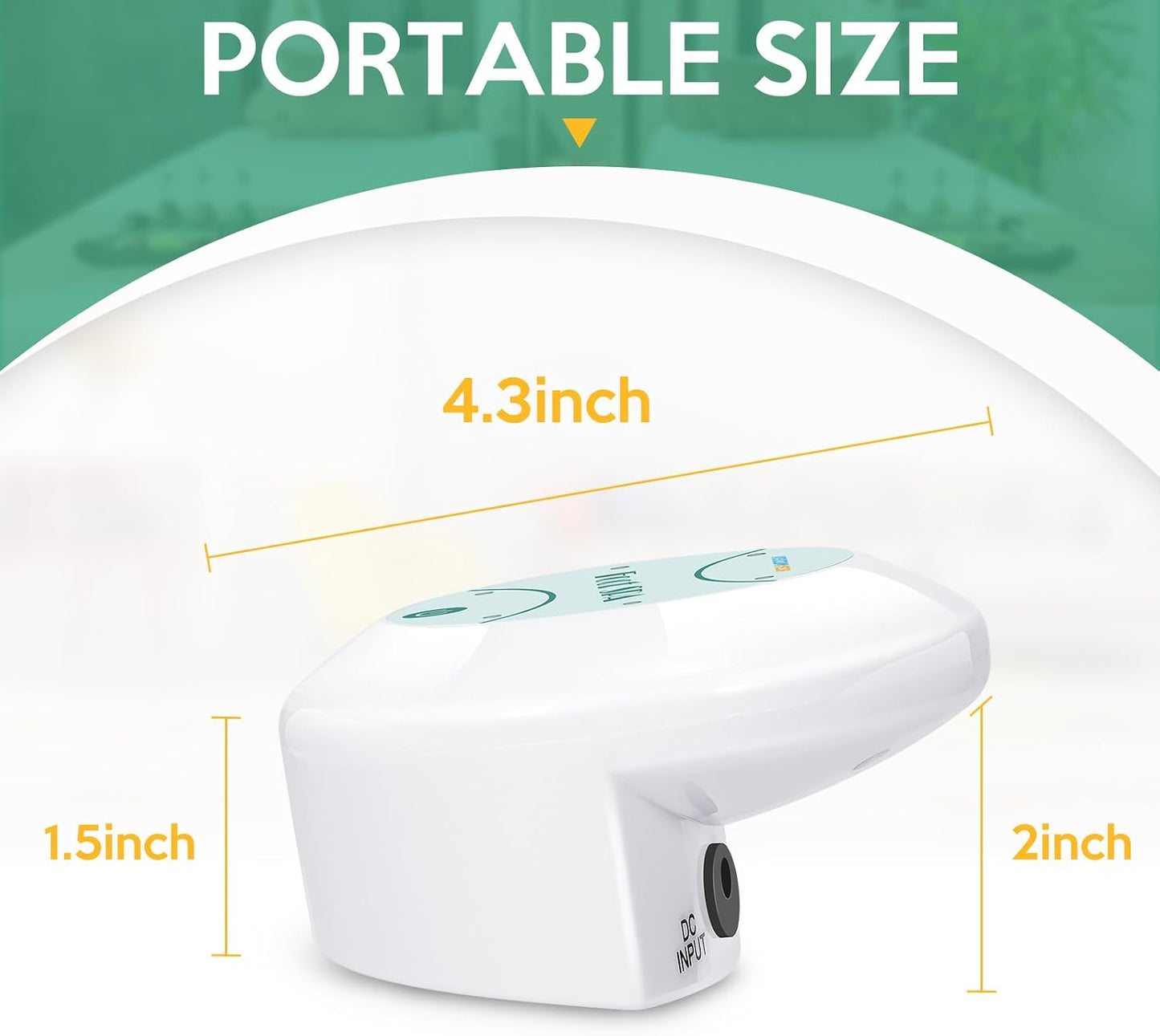 veicomtech Ionic Foot Bath Detox Machine, Ion Cleanse for Home Use, Salon, Beauty Spa Club, Detox Foot Bath with 2 Arrays, 100 Tub Liners