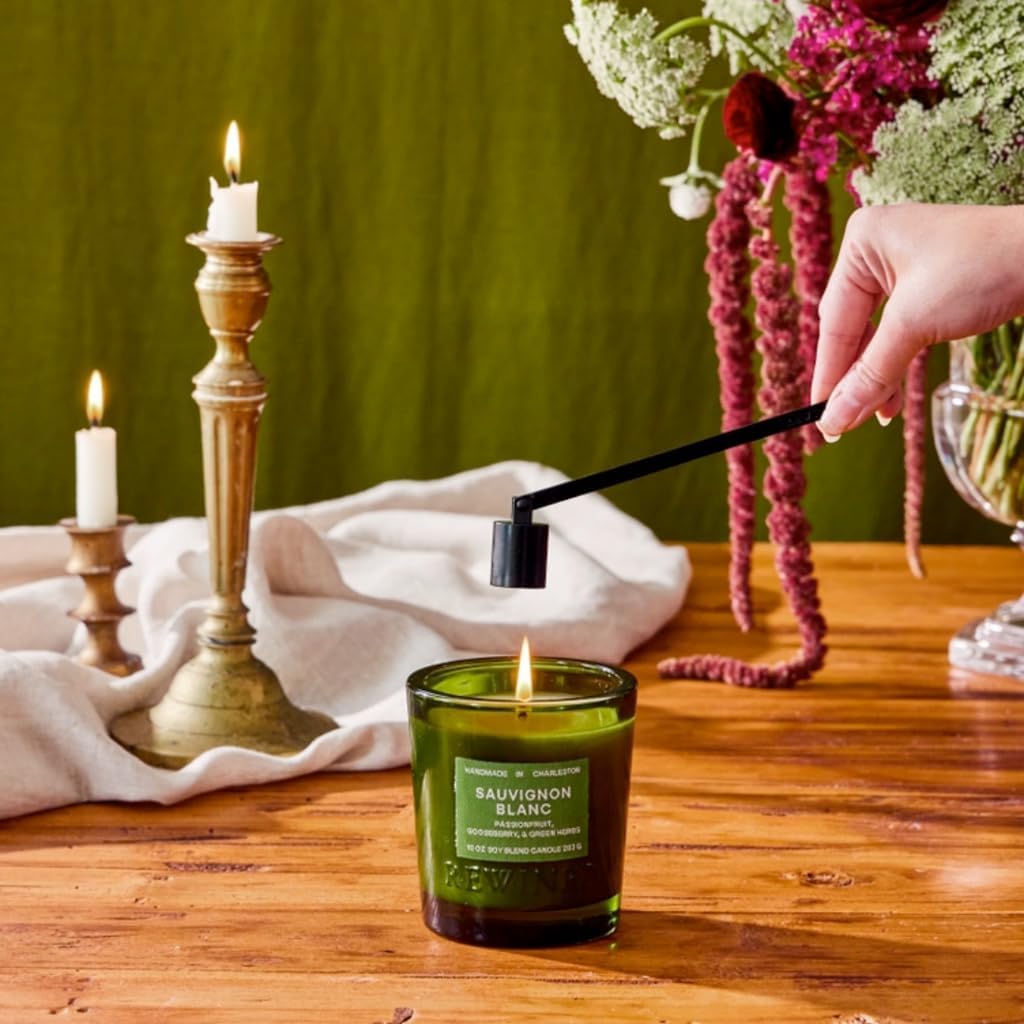 Rewined Candle Snuffer, 6.5-Inch, Matte Black