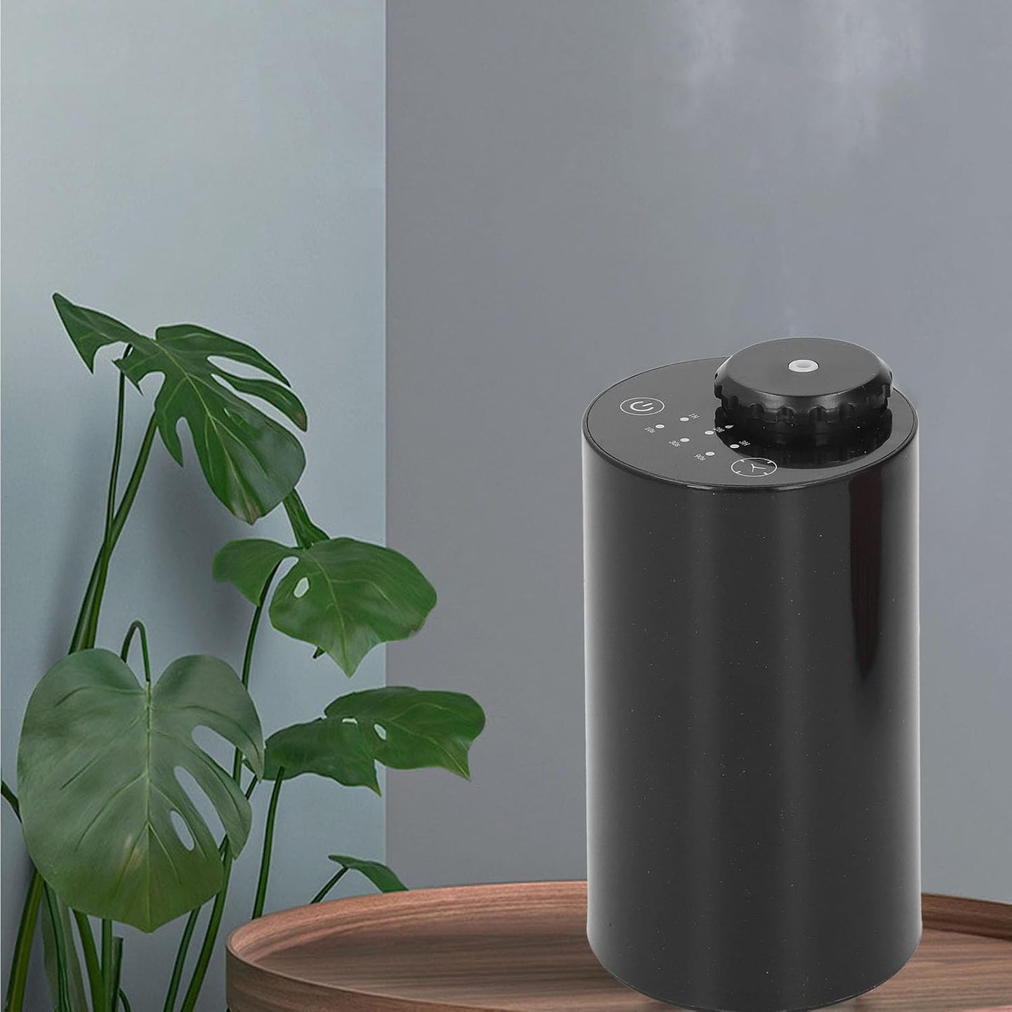 Waterless Scent Diffuser, Automatic Quiet Aromatherapy Machine, Black - Adjustable Timer, Advanced Fragrance Technology, Ideal for Bedroom and Office (Black)