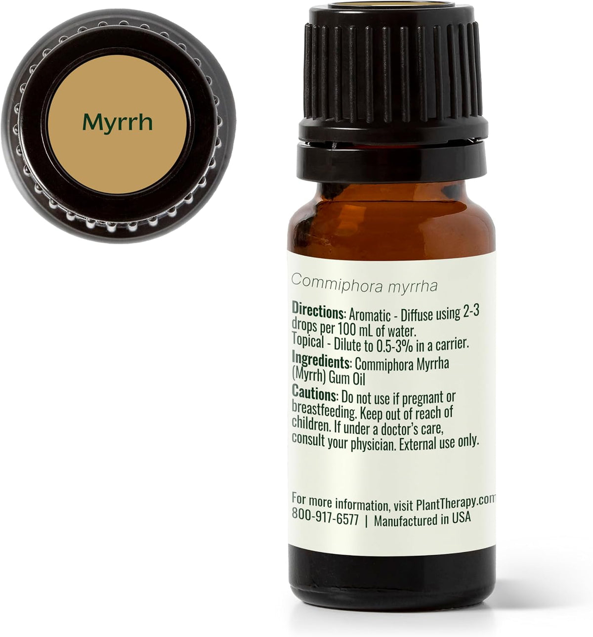 Plant Therapy Myrrh Essential Oil 10 mL (1/3 oz)
