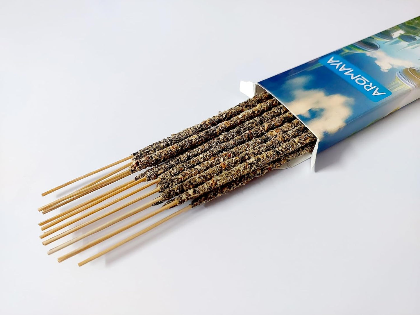 Masala Incense Sticks with Natural Wood Chips | Hand Rolled Bundle | 6-Box Gift Set with 90 Sticks | Aromatherapy for Home, Meditation & Yoga | Core Collection