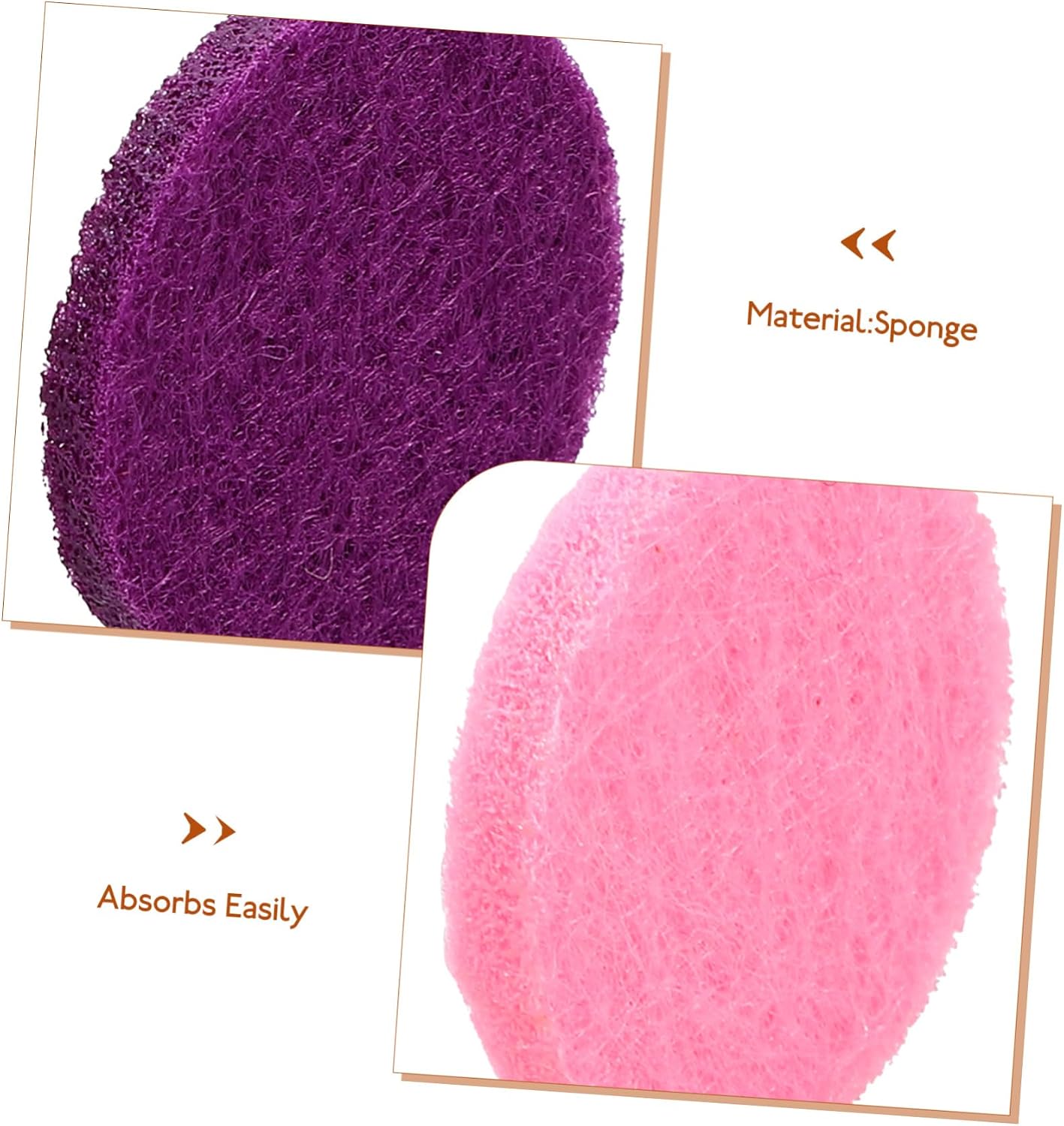 MAGICLULU 12pcs Scentfill Refills Aromatherapy Diffuser Pads Essential Oil Diffusers for Essential Oils Replacement Pads