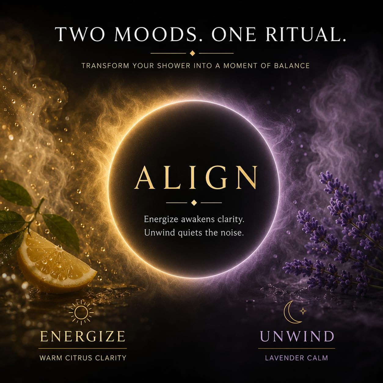 Shower Steamers Aromatherapy – Essential Oil Shower Tablets for Women | Two scents. One ritual. Shower bombs, lavender & stress relief aromatherapy – shower tabs, spa scents, gifts for women & men.