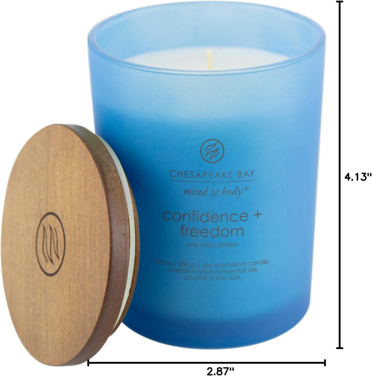 Chesapeake Bay Candle Mind & Body Collection Scented Candle, 8.8oz