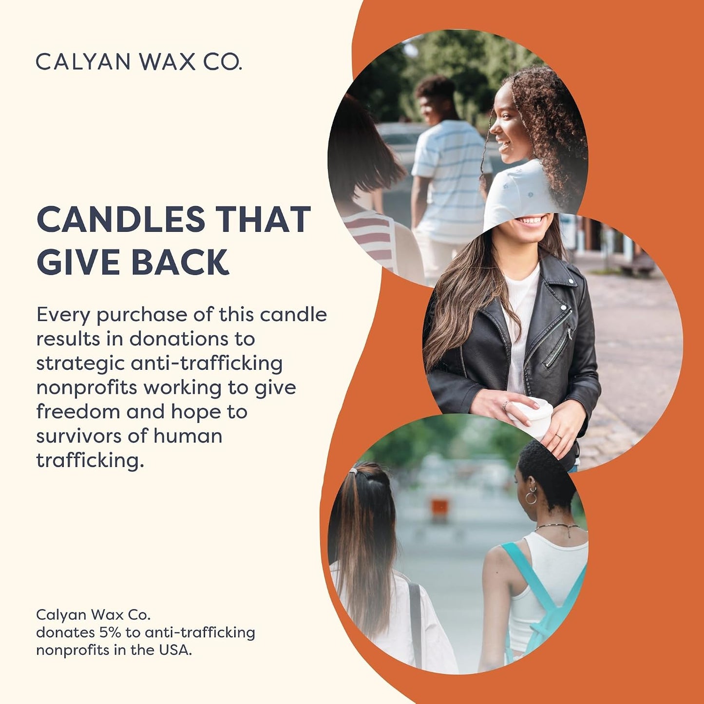 Calyan Wax Co. Everyday 3 Wick Scented Candle Gift Set - 4 Luxury Scented Candles - 43 Hour Burn - 3 Wick Clean Soy Wax Candles - Long Lasting Large Glass Jar Candle for Home - 14.9oz