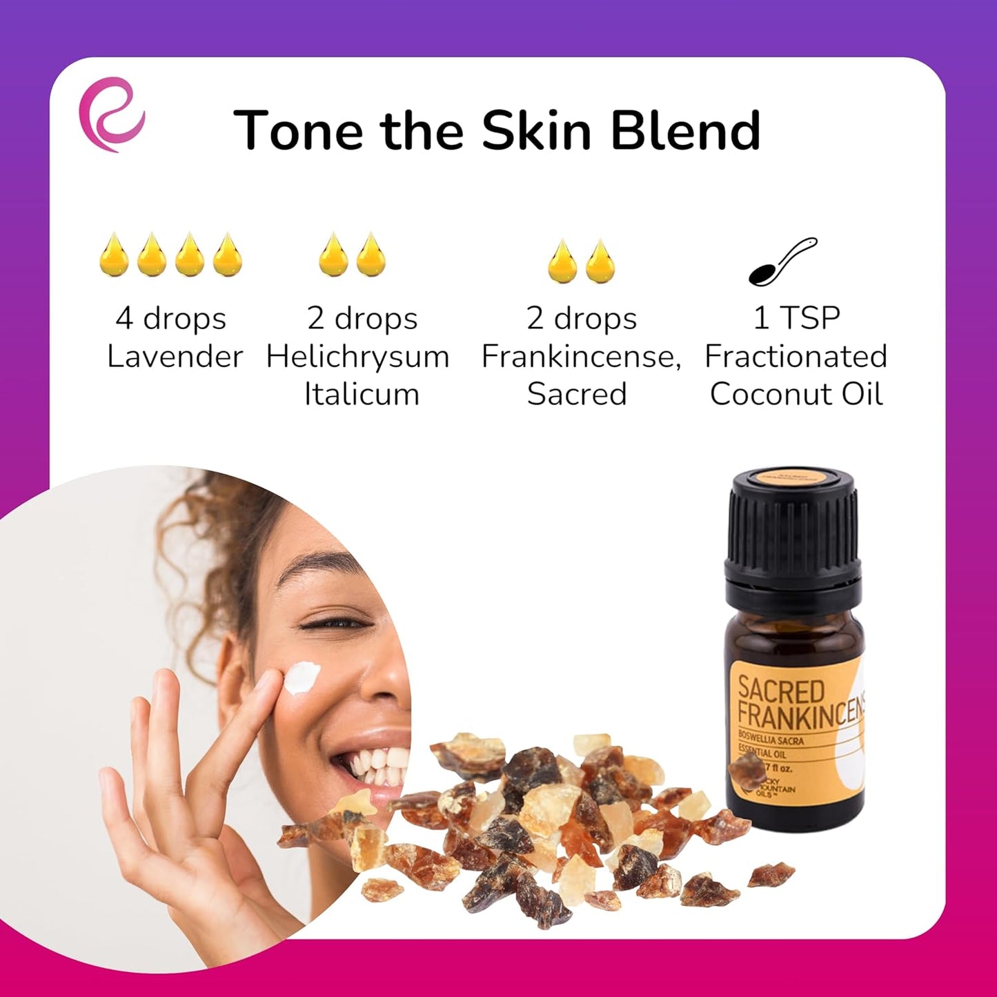 Rocky Mountain Oils Sacred Frankincense Essential Oil - Aromatherapy Essential Oils for Diffusers, Topical Massage Oil for Massage Therapy and Skin Care, and Household - 5ml