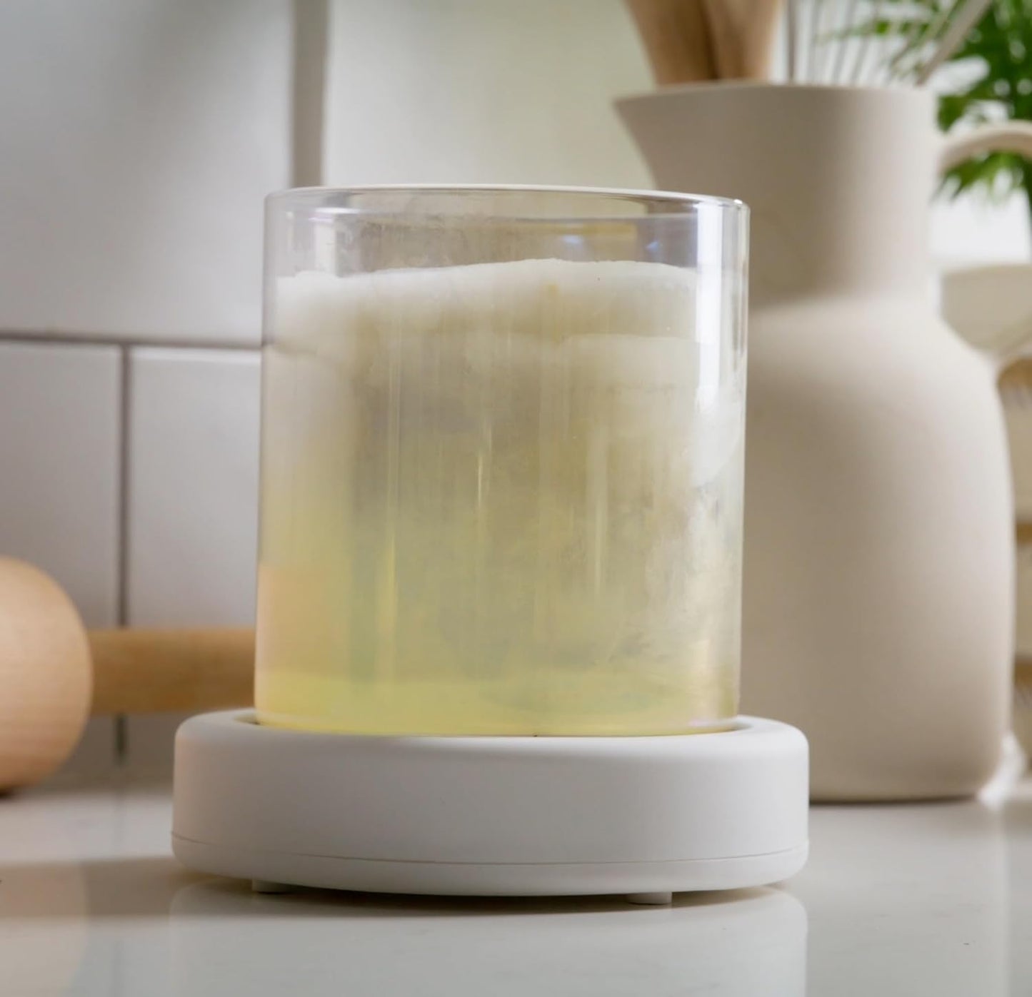 Candle Warmers ETC Timer Candle Plate Warmer