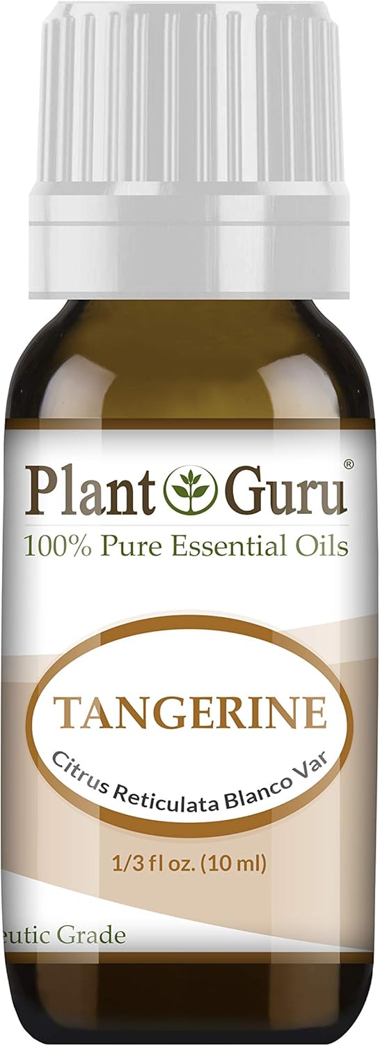 Plant Guru Tangerine Essential Oil 10 ml 100% Pure Undiluted Therapeutic Grade.