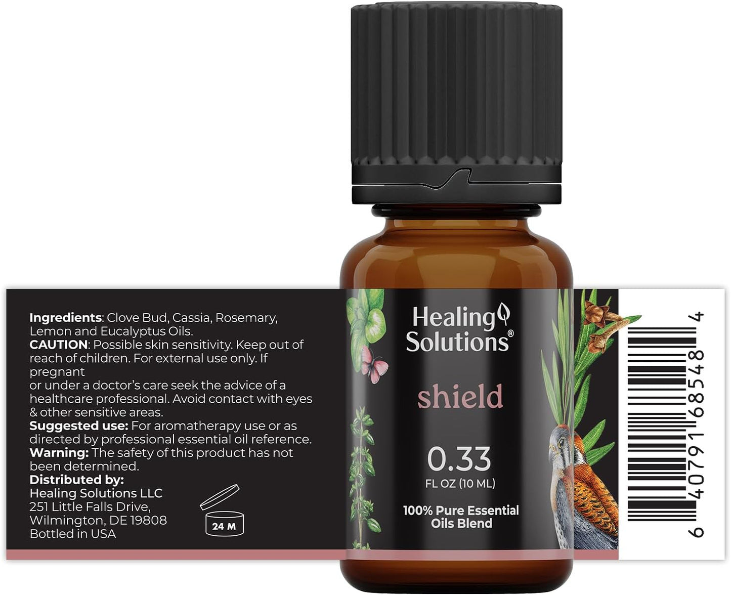 Healing Solutions Shield Blend Essential Oil - 0.33 Fluid Ounces