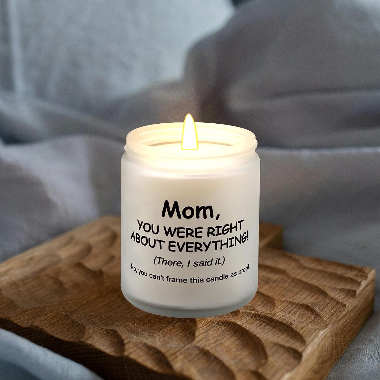 Lihome Mothers Day Gifts for Mom from Daughter Son, Funny Mother's Day, Birthday, Thanksgiving, Christmas Gifts, Vanilla Coconut Candles