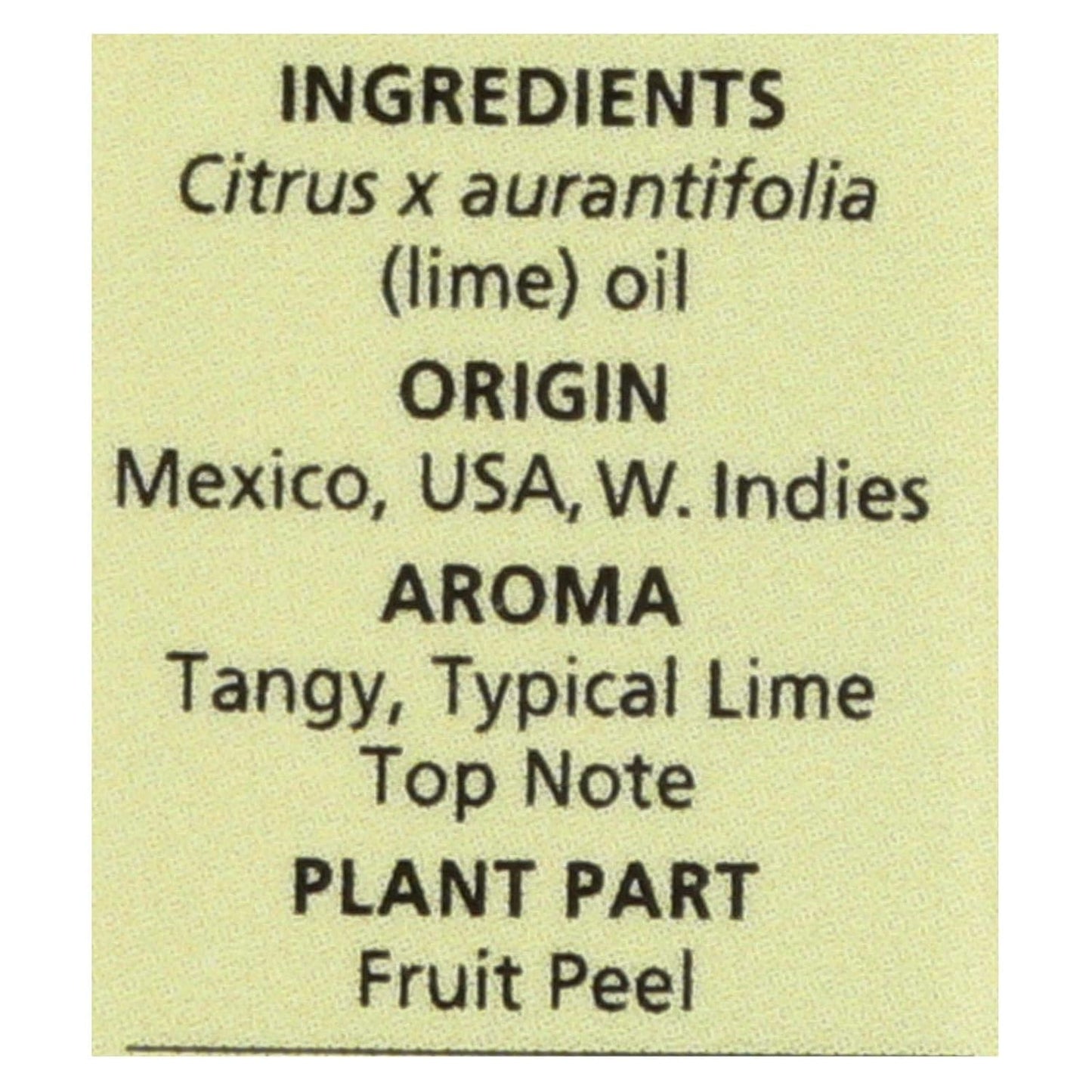 Essential Oil Lime 0.50 Ounces